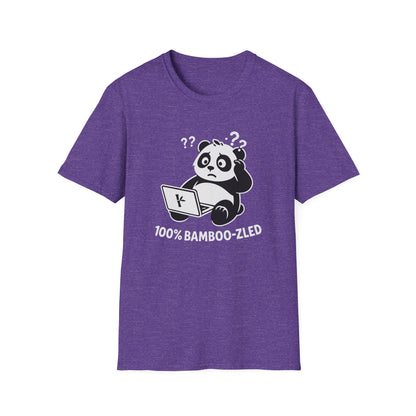 Panda T-Shirt - '100% Bamboozled' Softstyle Tee