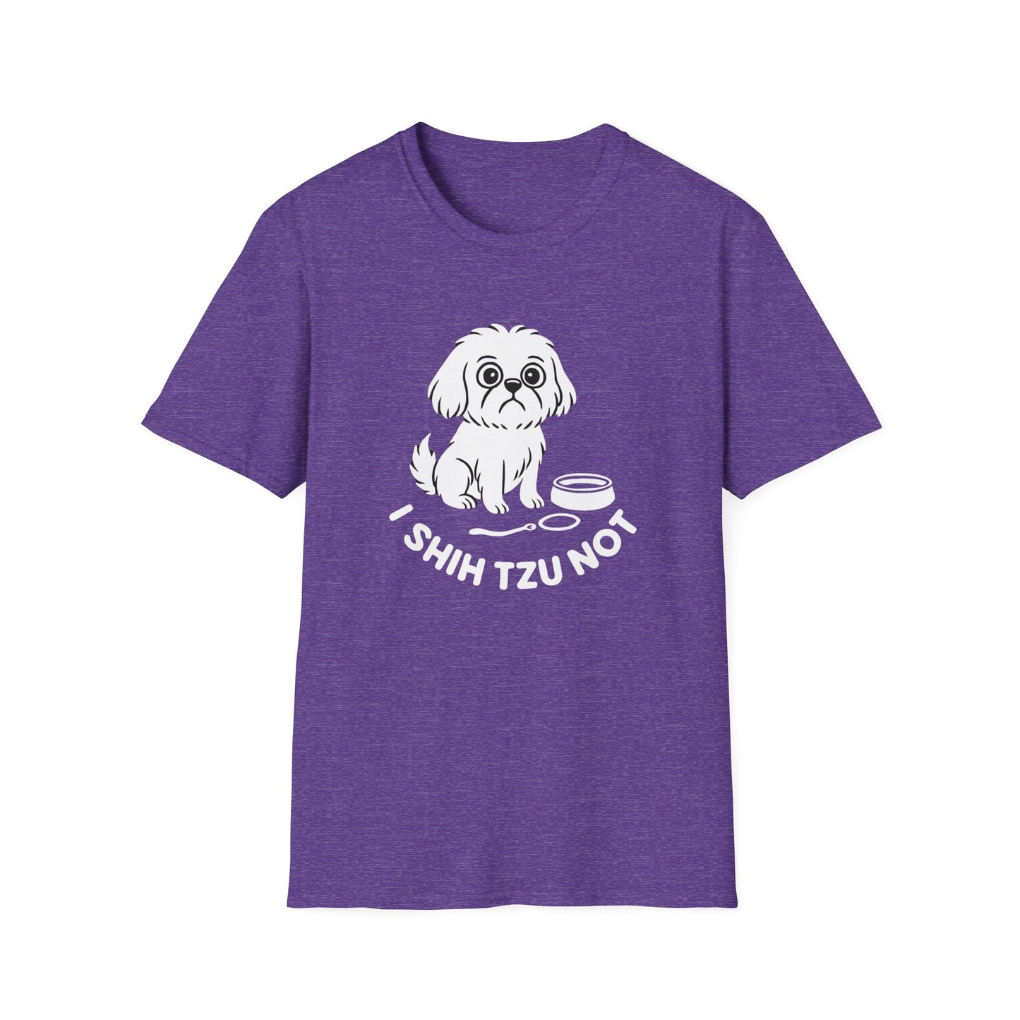 Shih Tzu Not Unisex Softstyle T-Shirt | Funny Dog Lover Tee, Pet Owner Gift, Casual Wear, Gift for Dog Lovers, Cute Animal Shirt