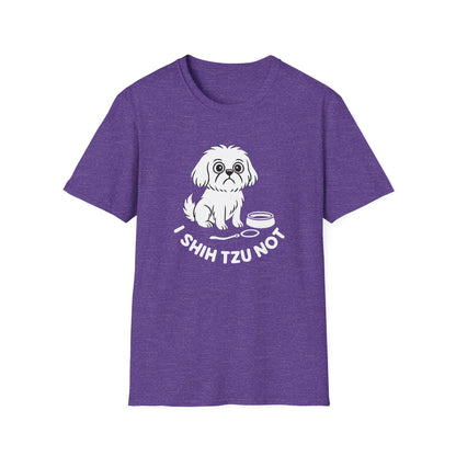 Shih Tzu Not Unisex Softstyle T-Shirt | Funny Dog Lover Tee, Pet Owner Gift, Casual Wear, Gift for Dog Lovers, Cute Animal Shirt