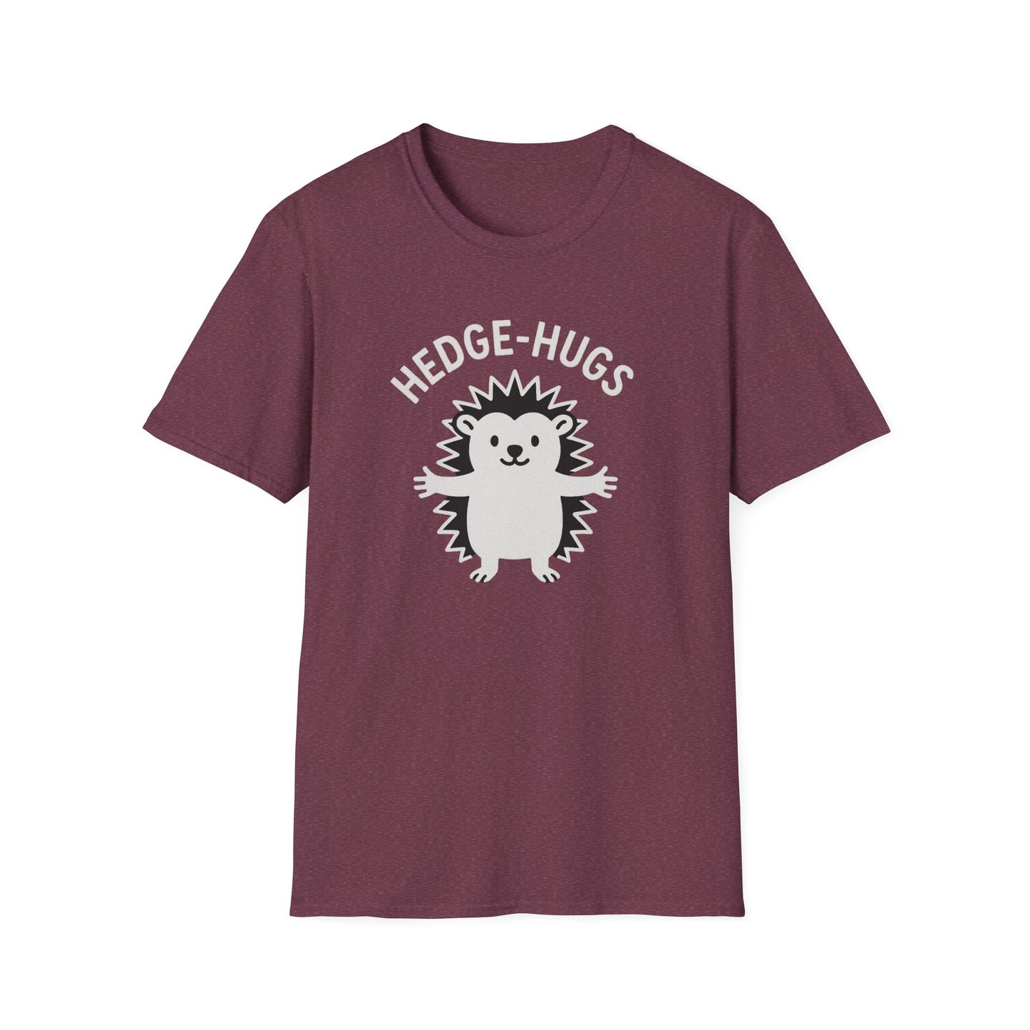 Hedgehog T-Shirt - 'Hedge-Hugs' Softstyle Tee
