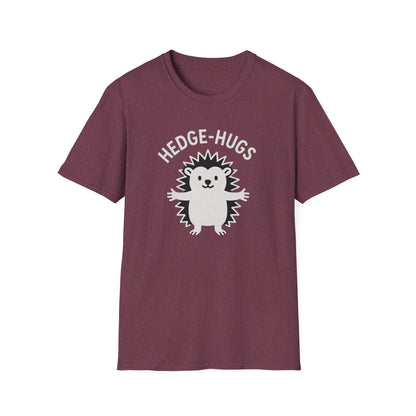 Hedgehog T-Shirt - 'Hedge-Hugs' Softstyle Tee