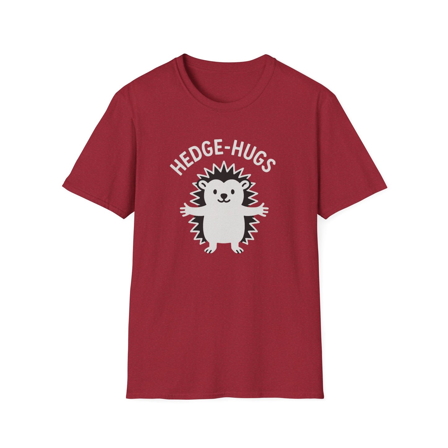 Hedgehog T-Shirt - 'Hedge-Hugs' Softstyle Tee