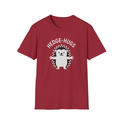 Hedgehog T-Shirt - 'Hedge-Hugs' Softstyle Tee