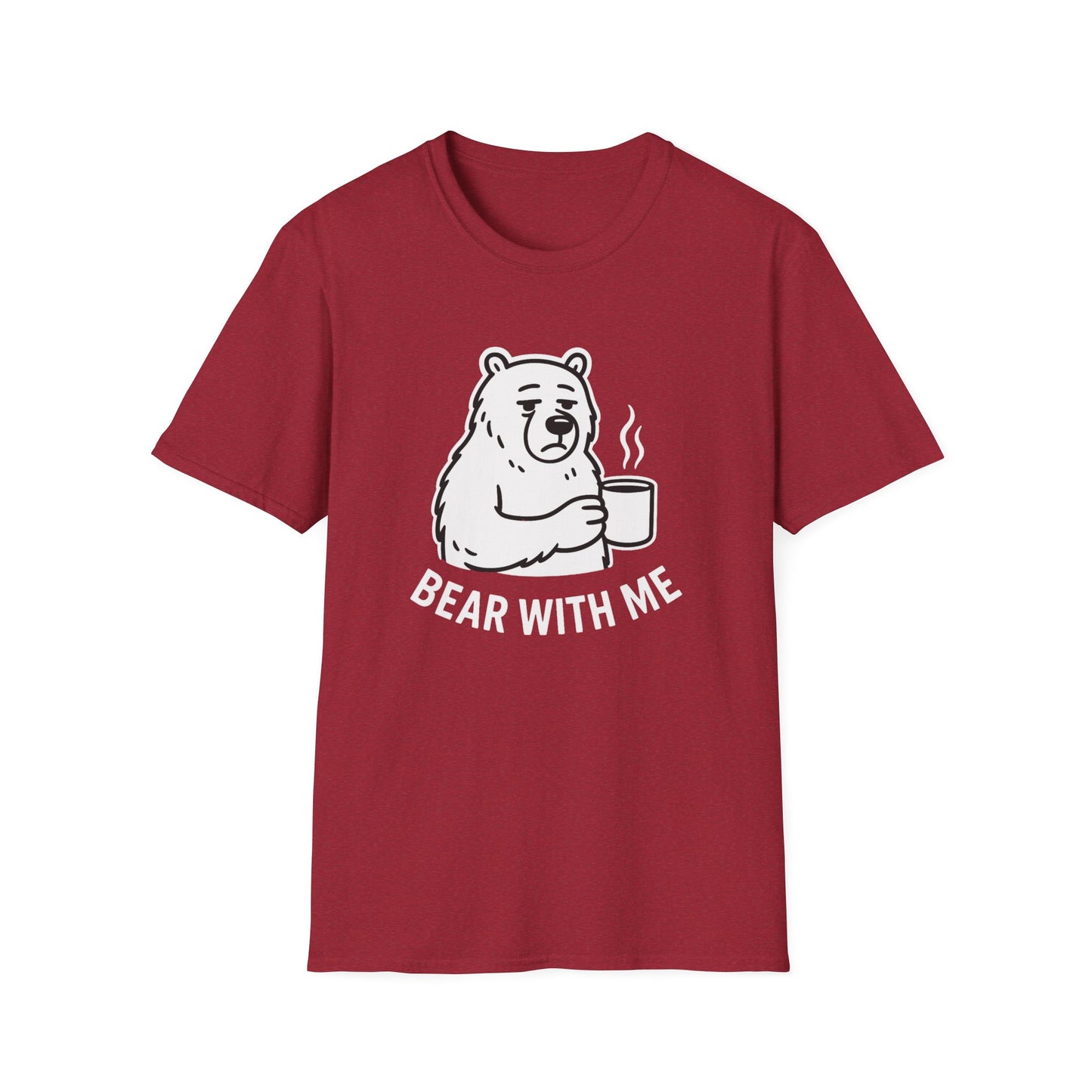 Bear T-Shirt - 'Bear With Me' Graphic Tee