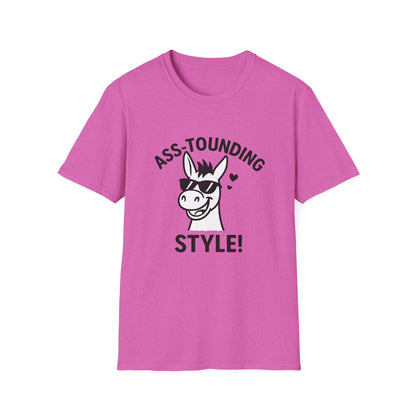 Donkey T-Shirt - 'Ass-Tounding' Softstyle Tee