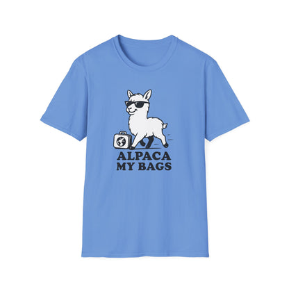 Alpaca T-Shirt - 'Alpaca My Bags' Softstyle Tee