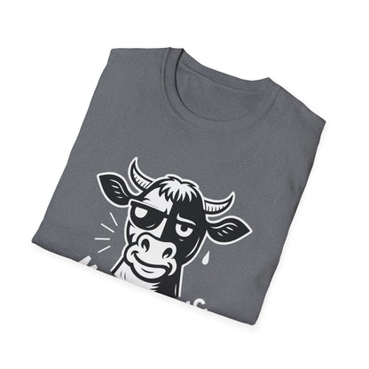 Cow T-Shirt - 'Moo-D Swing' Softstyle Tee