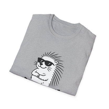 Porcupine T-Shirt - 'Porcu-Fine' Softstyle Tee