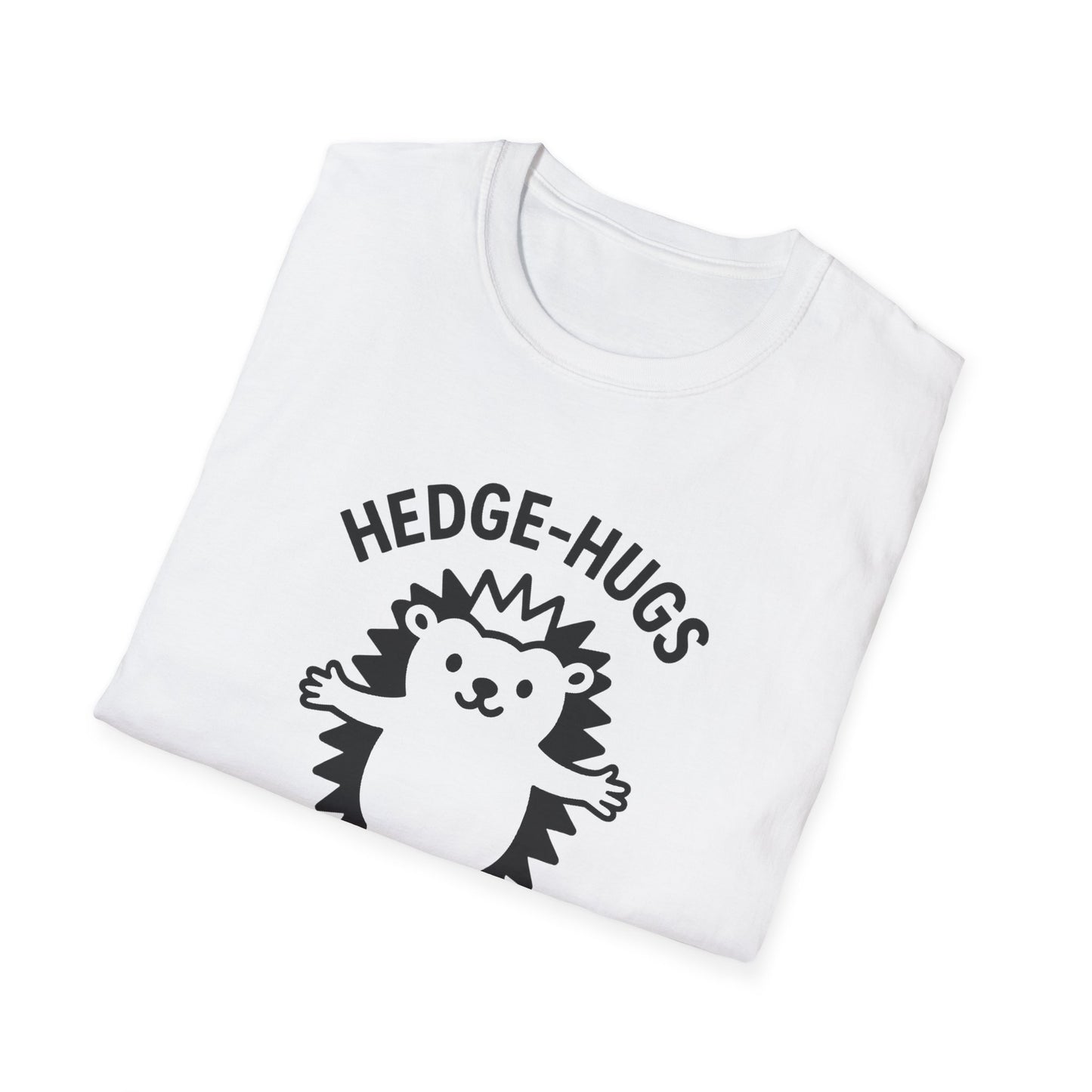 Hedgehog T-Shirt - 'Hedge-Hugs' Softstyle Tee