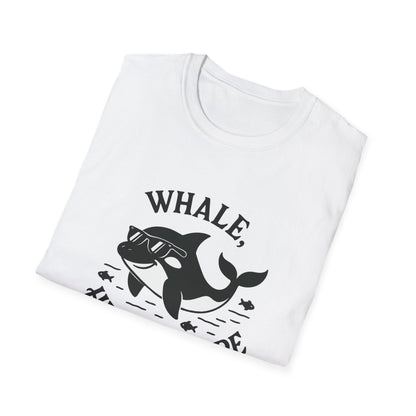 Whale T-Shirt - 'Whale Hello There' Softstyle Tee