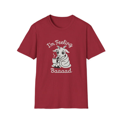 Goat T-Shirt - 'I'm Feeling Baaad' Softstyle Tee