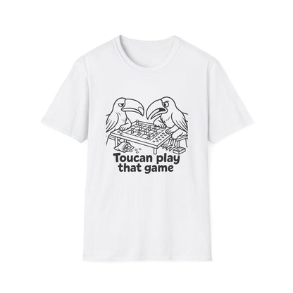 Toucan T-Shirt - 'Toucan Play That Game' Softstyle Tee