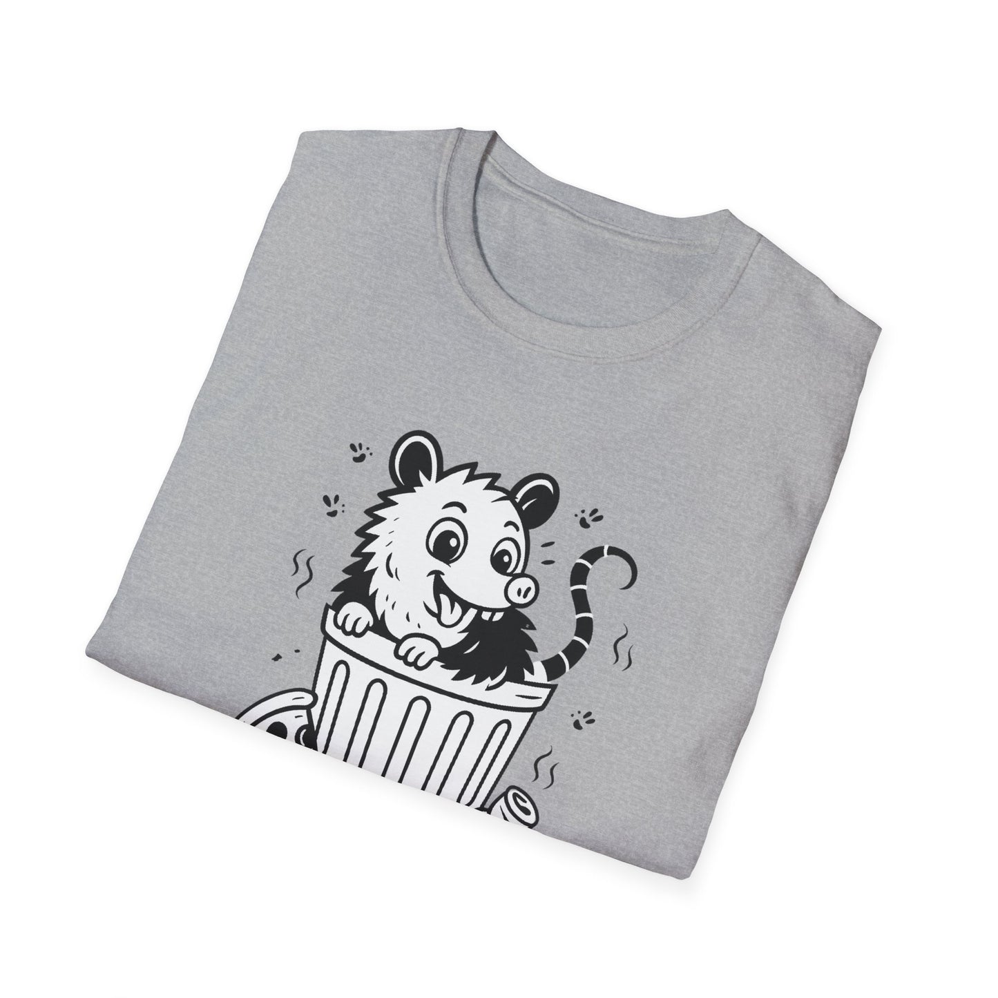 Possum T-Shirt - 'Trash But Make it Cute' Softstyle Tee