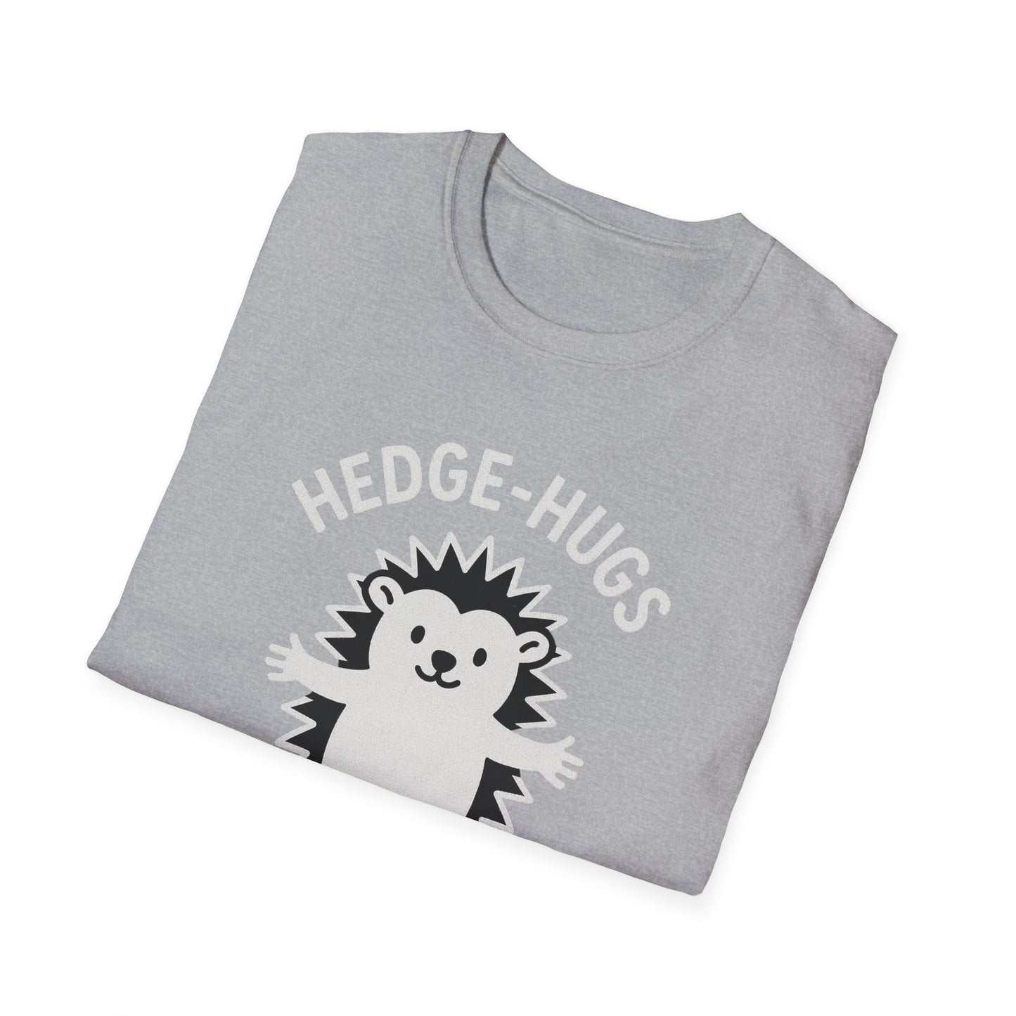Hedgehog T-Shirt - 'Hedge-Hugs' Softstyle Tee