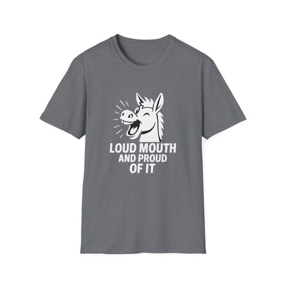 Horse T-Shirt - 'Loud Mouth' Softstyle Tee