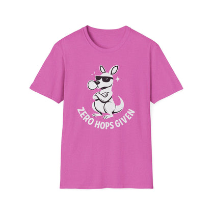 Kangaroo T-shirt - 'Zero Hops Given Tee' Softstyle Tee