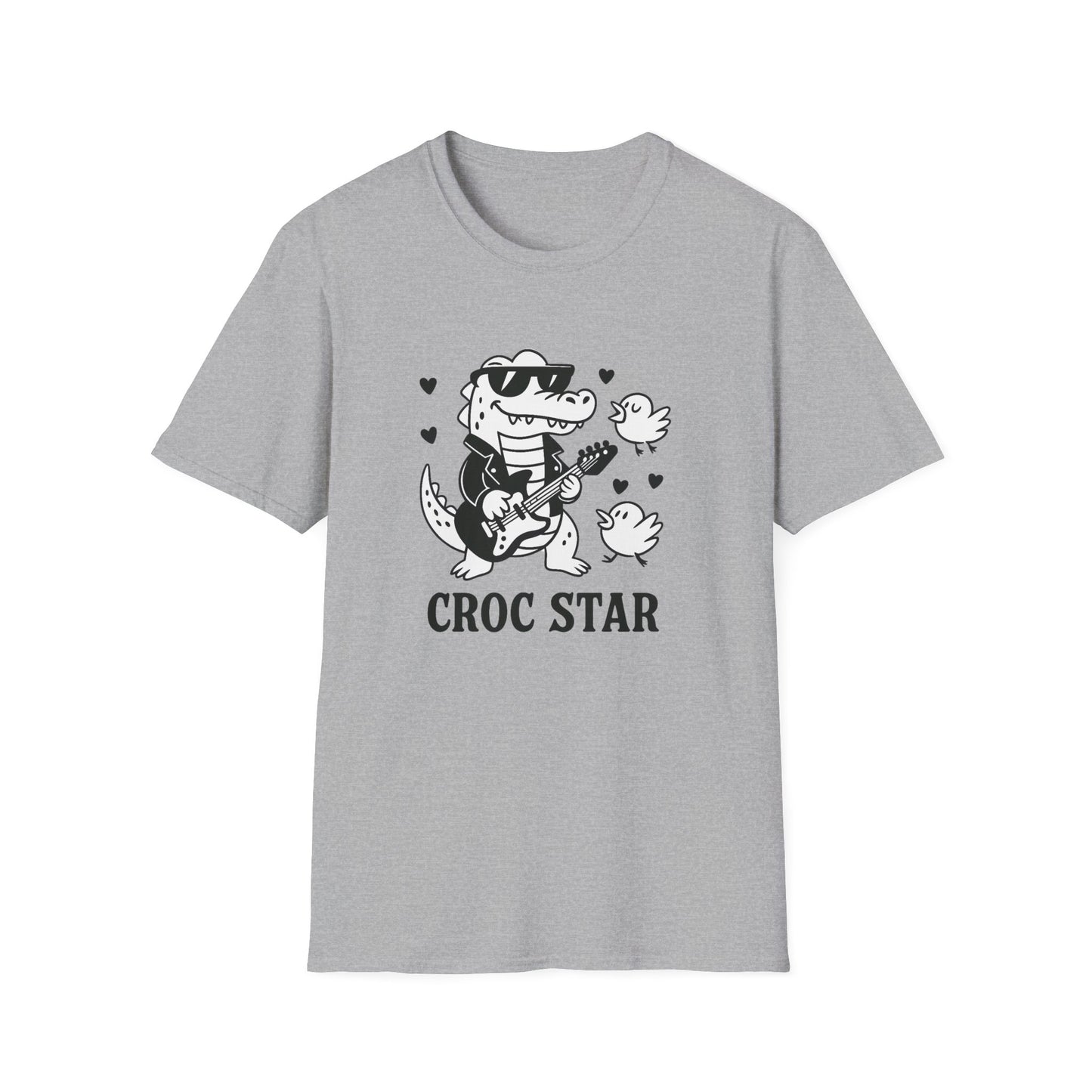 Crocodile T-Shirt - 'Croc Star' Softstyle Tee