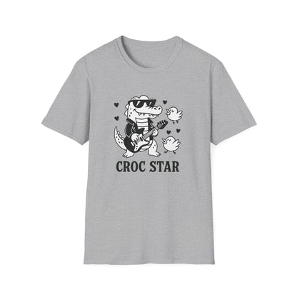 Crocodile T-Shirt - 'Croc Star' Softstyle Tee