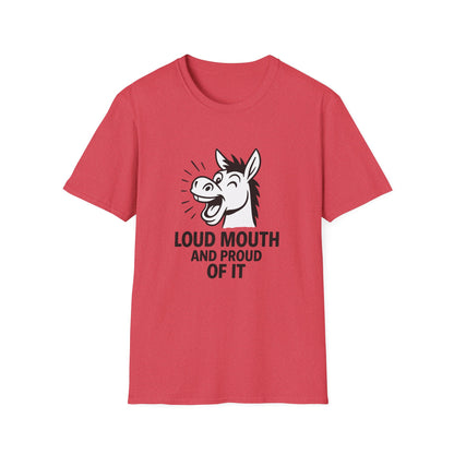 Horse T-Shirt - 'Loud Mouth' Softstyle Tee