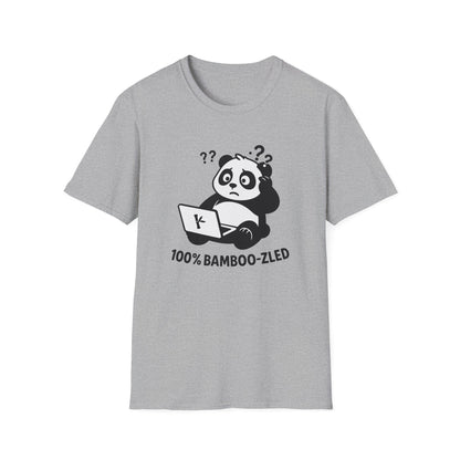 Panda T-Shirt - '100% Bamboozled' Softstyle Tee
