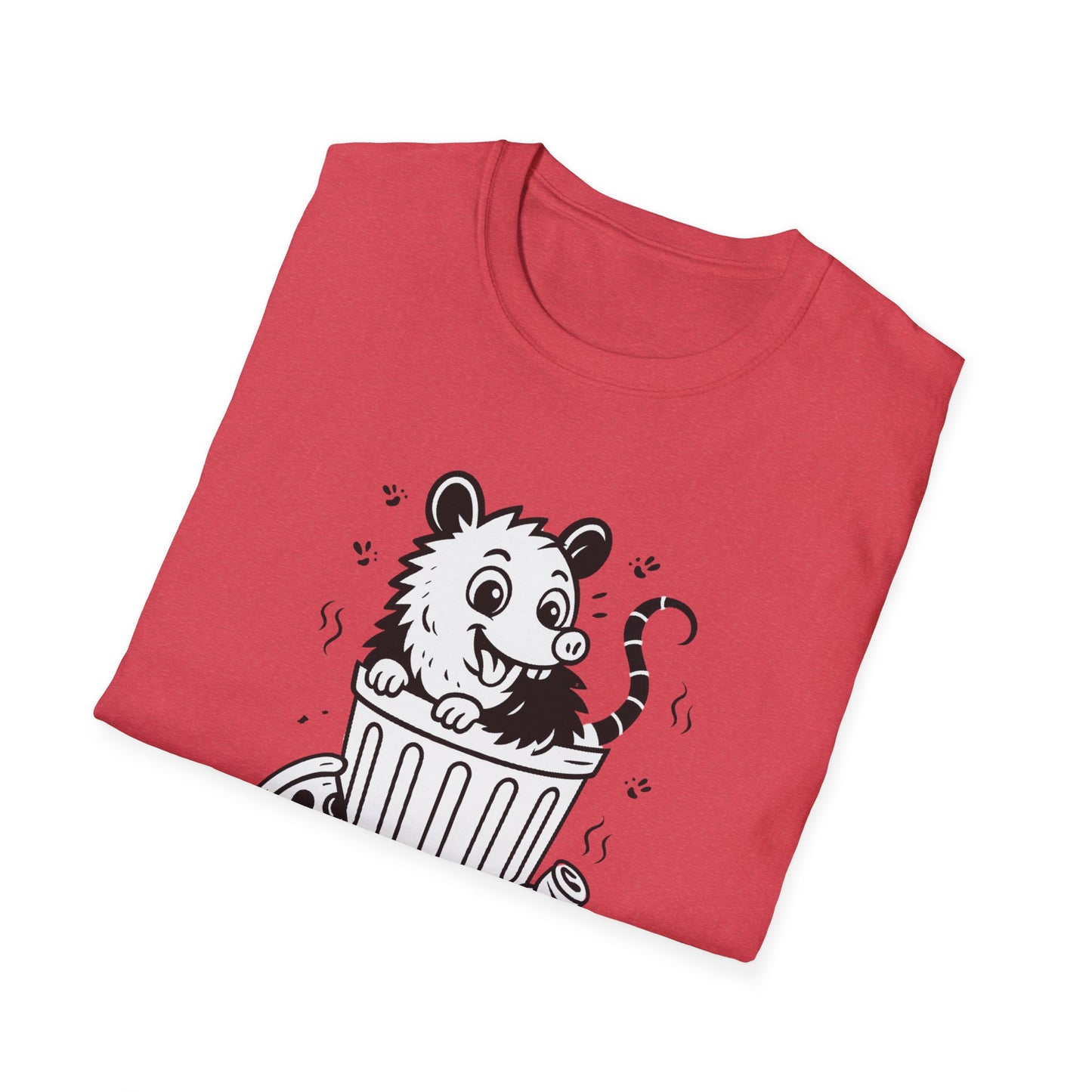 Possum T-Shirt - 'Trash But Make it Cute' Softstyle Tee