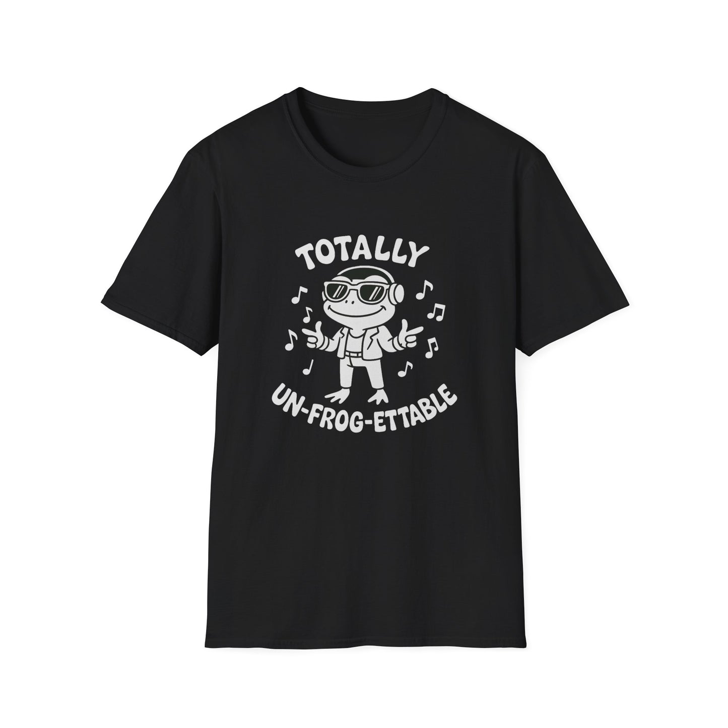 Frog T-Shirt - 'Totally Un-Frog-Gettable' Softstyle Tee