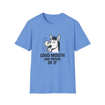 Horse T-Shirt - 'Loud Mouth' Softstyle Tee