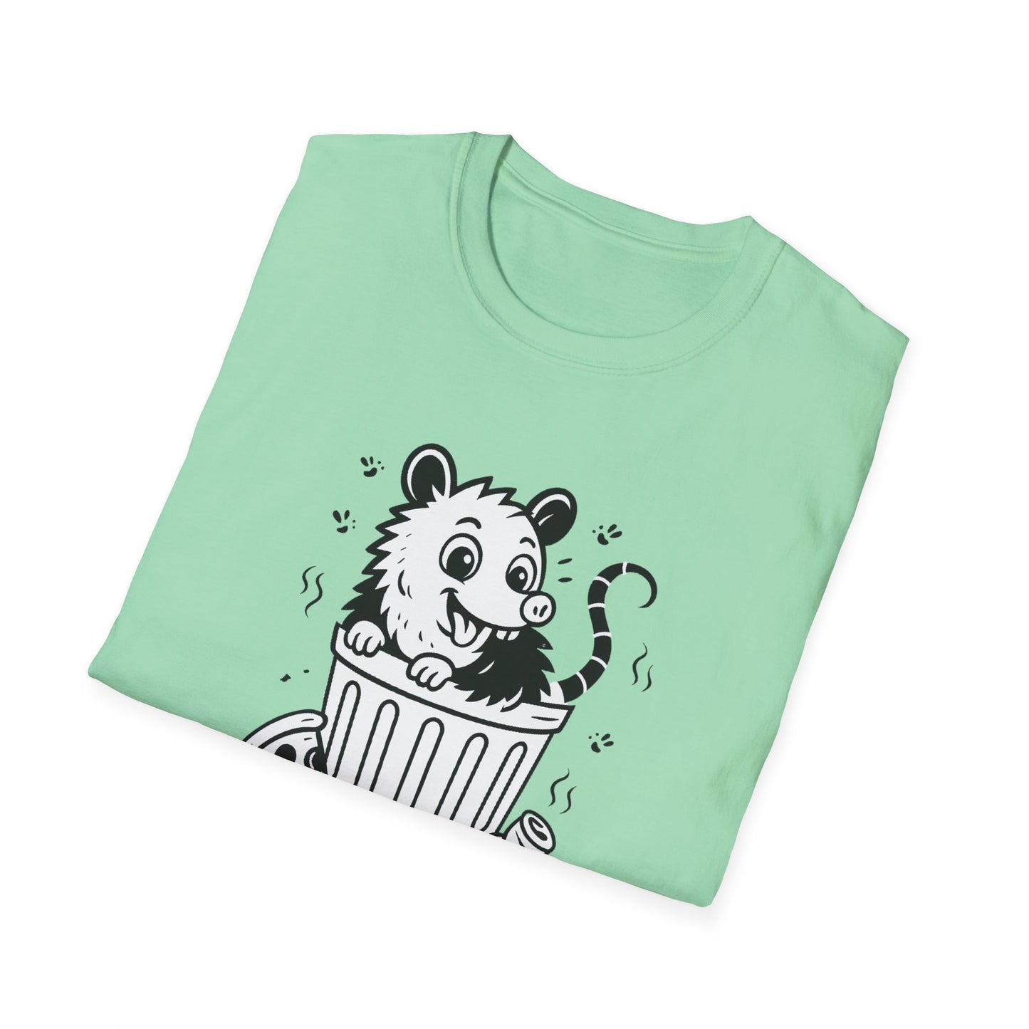 Possum T-Shirt - 'Trash But Make it Cute' Softstyle Tee