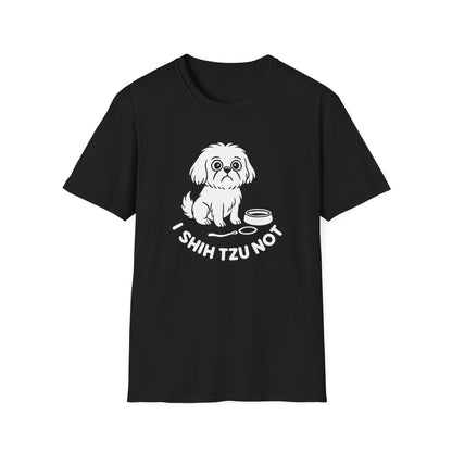 Shih Tzu Not Unisex Softstyle T-Shirt | Funny Dog Lover Tee, Pet Owner Gift, Casual Wear, Gift for Dog Lovers, Cute Animal Shirt