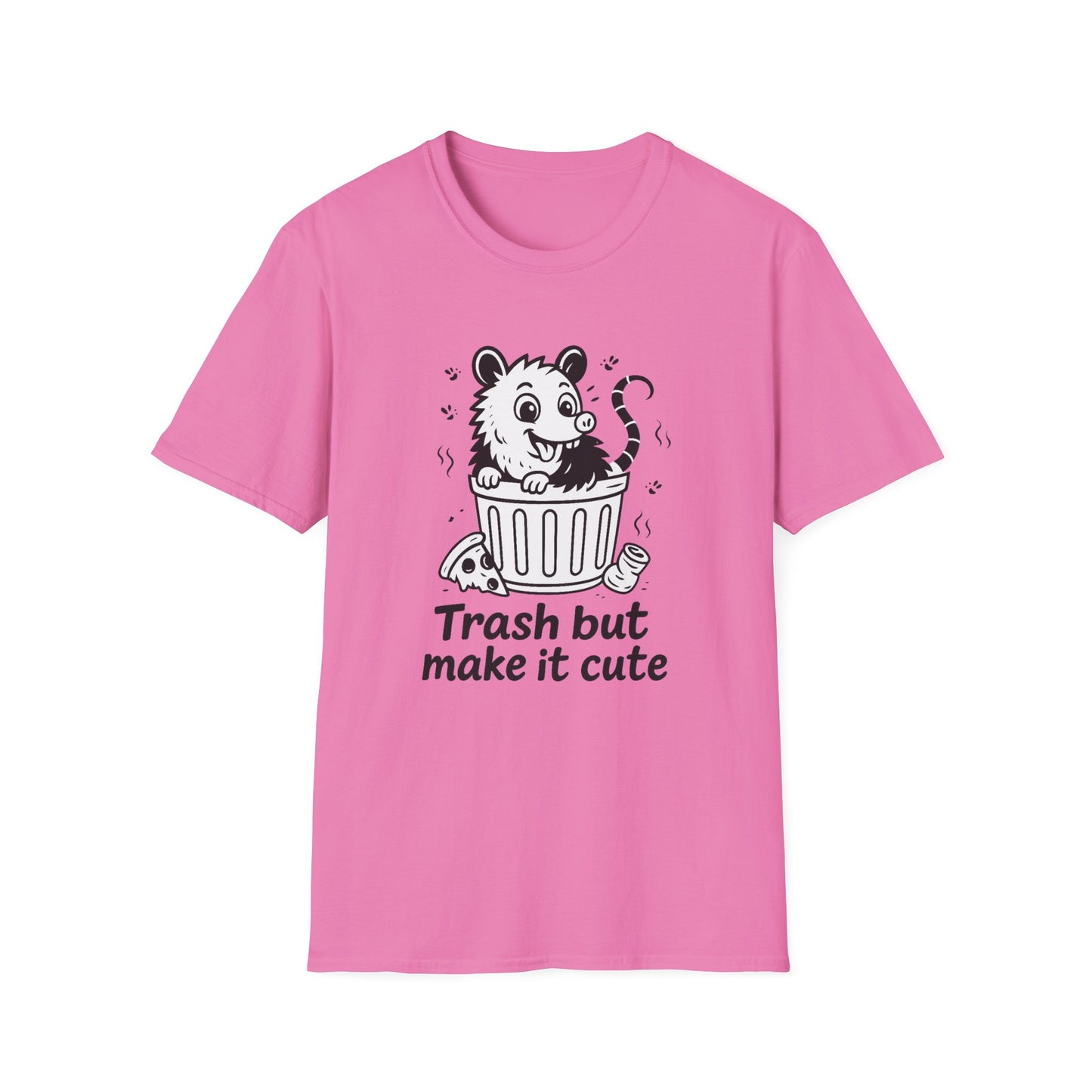 Possum T-Shirt - 'Trash But Make it Cute' Softstyle Tee