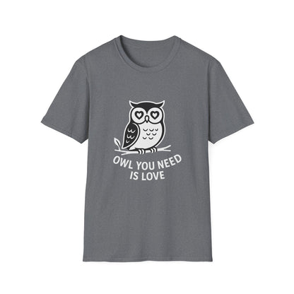 Owl T-Shirt - 'Owl You Need is Love' Softstyle Tee