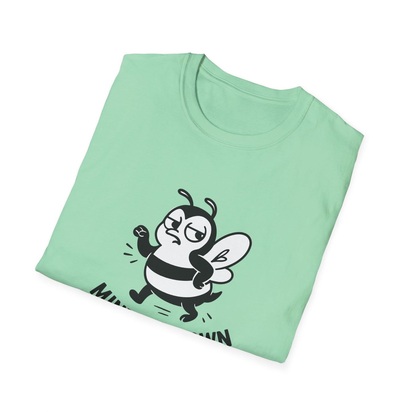 Bee T-Shirt - 'Mind Your Own Buzzness' Softstyle Tee