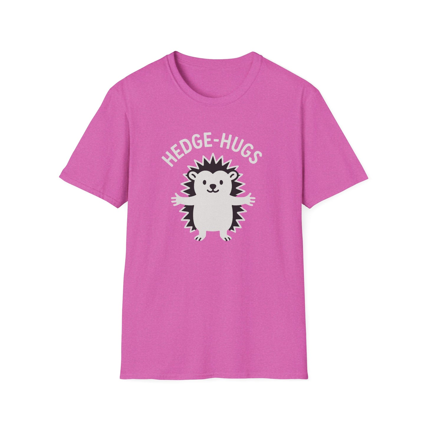 Hedgehog T-Shirt - 'Hedge-Hugs' Softstyle Tee