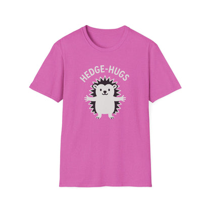 Hedgehog T-Shirt - 'Hedge-Hugs' Softstyle Tee