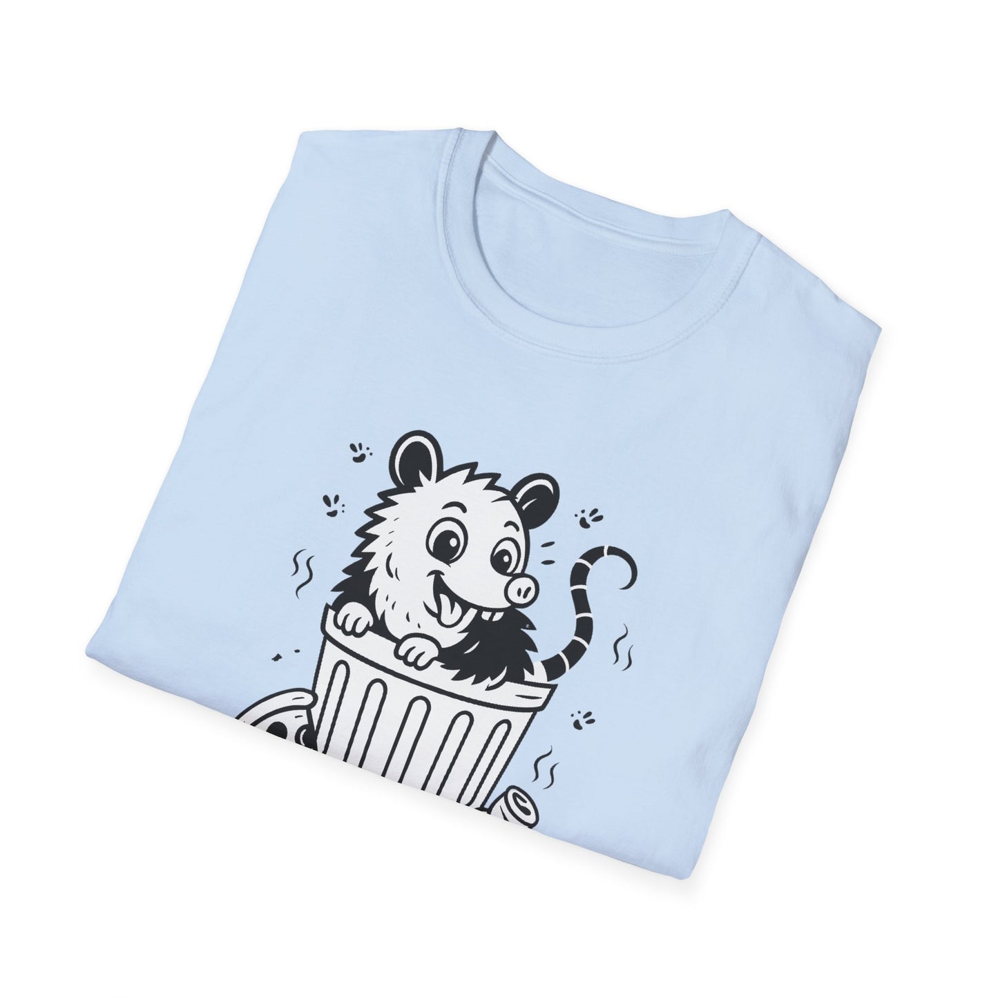 Possum T-Shirt - 'Trash But Make it Cute' Softstyle Tee