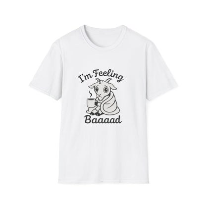 Goat T-Shirt - 'I'm Feeling Baaad' Softstyle Tee