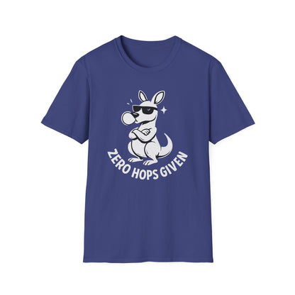 Kangaroo T-shirt - 'Zero Hops Given Tee' Softstyle Tee