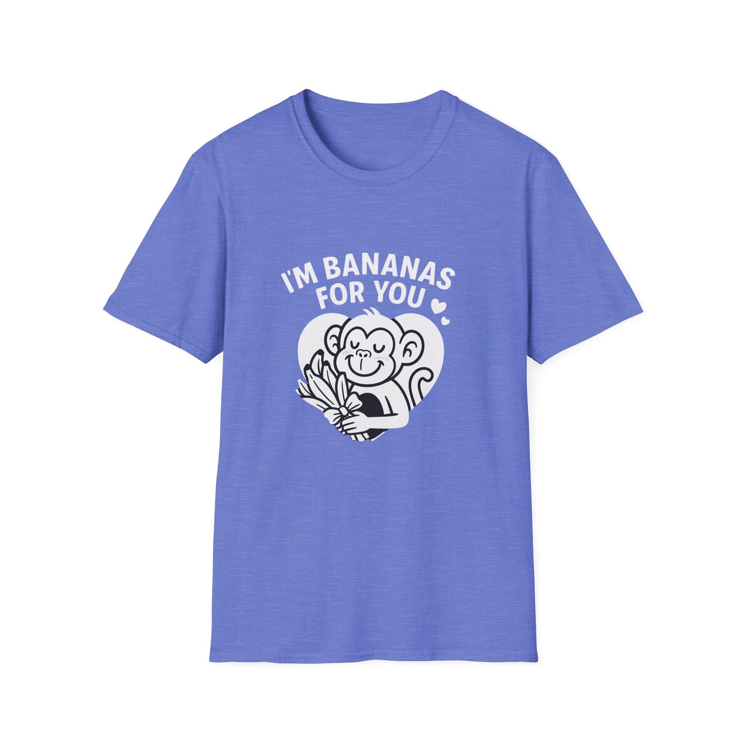 Monkey T-Shirt - 'I'm Bananas For You' Softstyle Tee