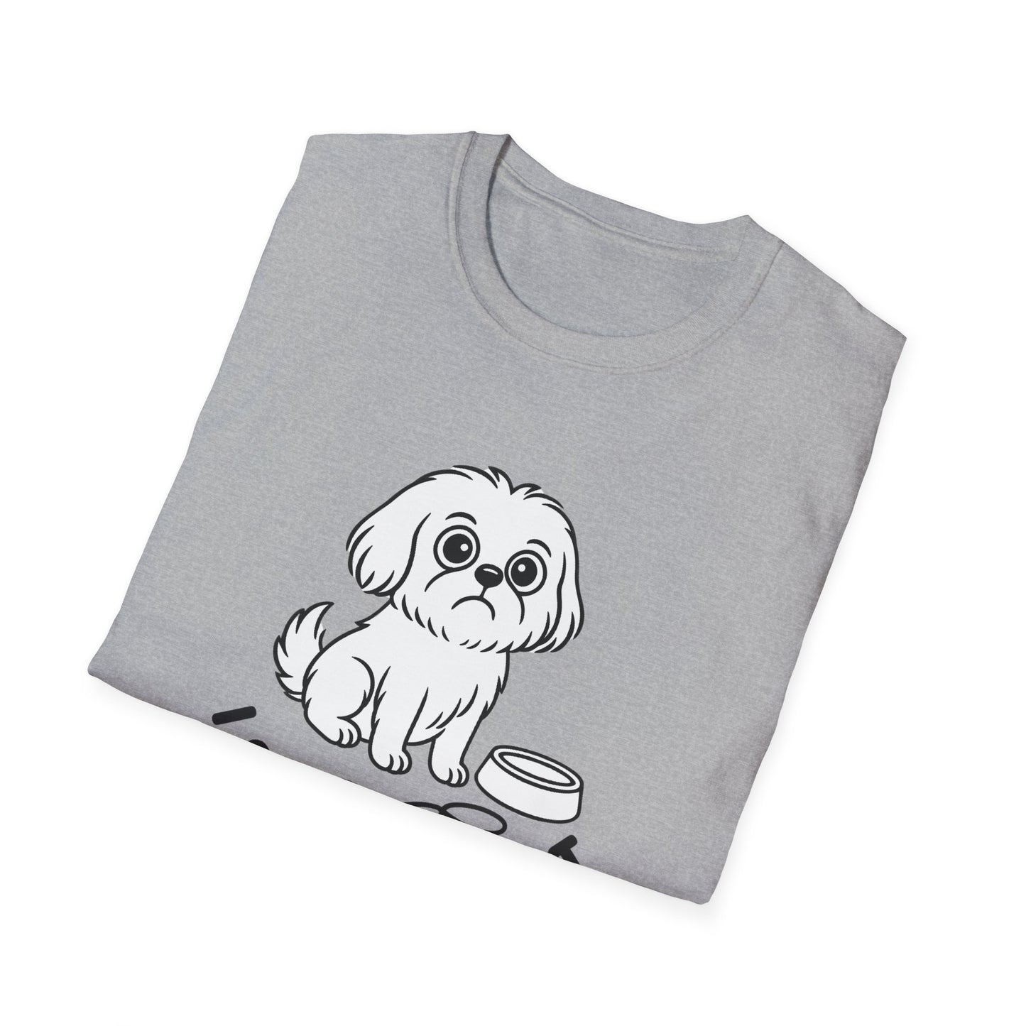 Shih Tzu Not Unisex Softstyle T-Shirt | Funny Dog Lover Tee, Pet Owner Gift, Casual Wear, Gift for Dog Lovers, Cute Animal Shirt
