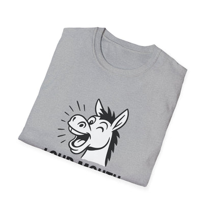 Horse T-Shirt - 'Loud Mouth' Softstyle Tee