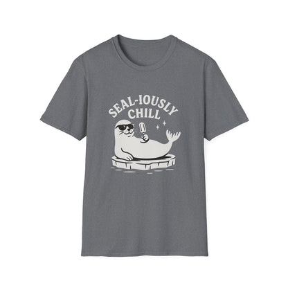 Seal T-Shirt - 'Sealiously Chill' Softstyle Tee