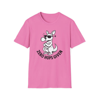 Kangaroo T-shirt - 'Zero Hops Given Tee' Softstyle Tee