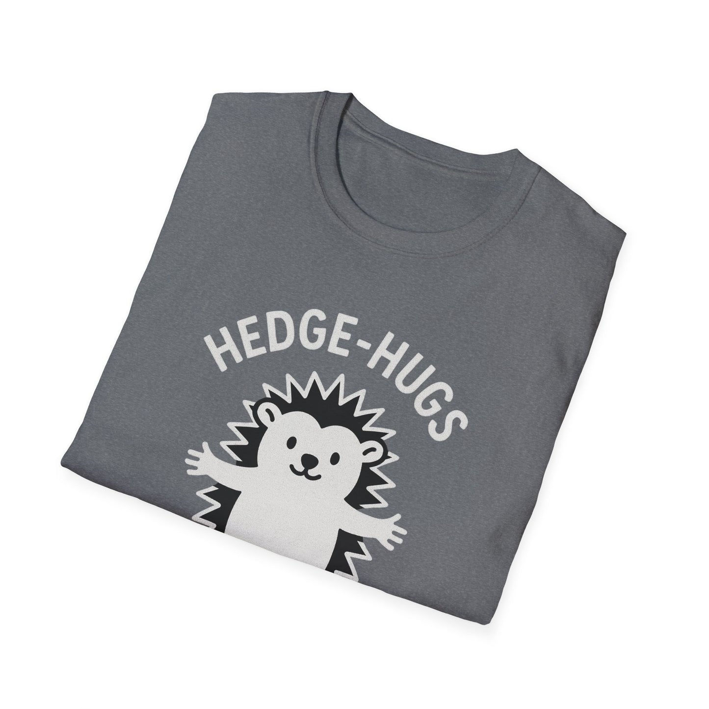 Hedgehog T-Shirt - 'Hedge-Hugs' Softstyle Tee