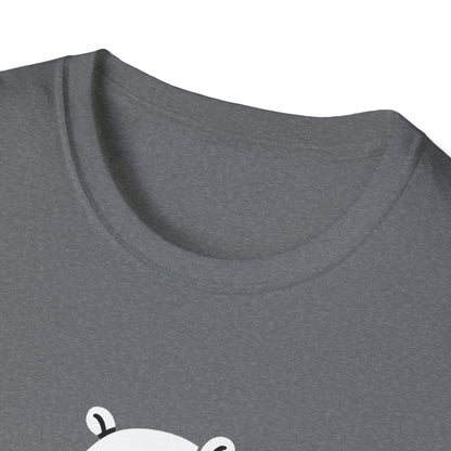 Hippo T-Shirt - 'Hippo-Critical' Softstyle Tee