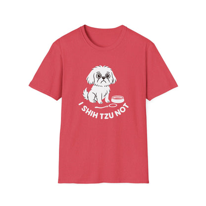 Shih Tzu Not Unisex Softstyle T-Shirt | Funny Dog Lover Tee, Pet Owner Gift, Casual Wear, Gift for Dog Lovers, Cute Animal Shirt