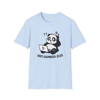 Panda T-Shirt - '100% Bamboozled' Softstyle Tee