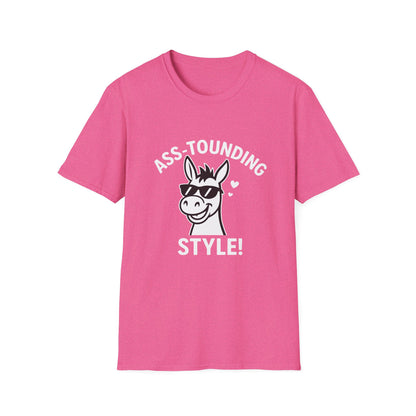 Donkey T-Shirt - 'Ass-Tounding' Softstyle Tee
