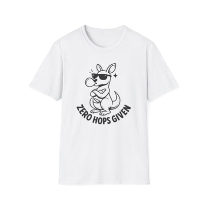 Kangaroo T-shirt - 'Zero Hops Given Tee' Softstyle Tee