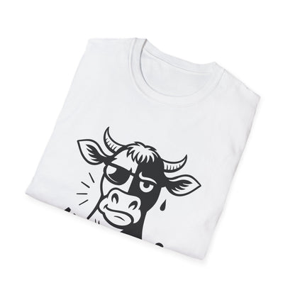Cow T-Shirt - 'Moo-D Swing' Softstyle Tee