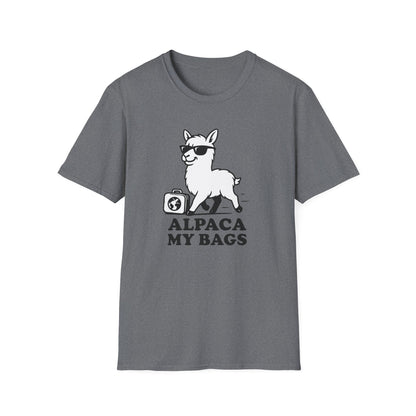 Alpaca T-Shirt - 'Alpaca My Bags' Softstyle Tee